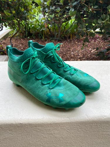 Notre Dame Green Color Rush Spotlight Cleats