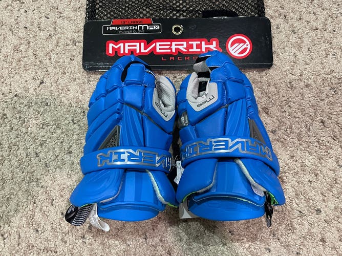 New- Maverik 13" Max Lacrosse Gloves- Large