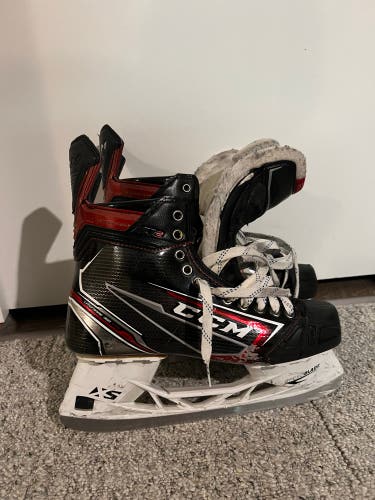 Used CCM Regular Width Pro Stock Size 10 JetSpeed FT2 Hockey Skates