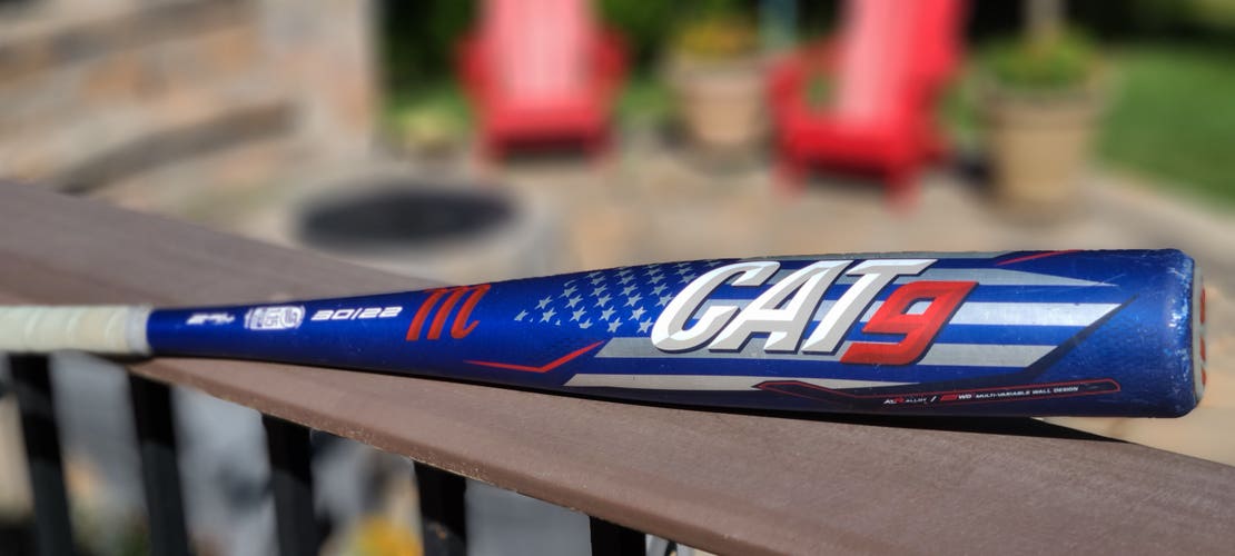 Marucci Cat 9 Alloy Bat Pastime (-8) 22 oz 30" USSSA Certified Quick ship before the 4th