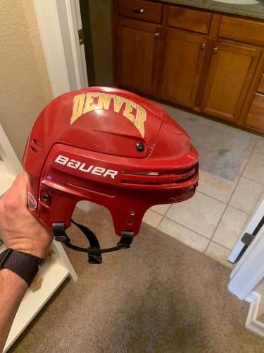 Used Medium Bauer Pro Stock 4500 Helmet