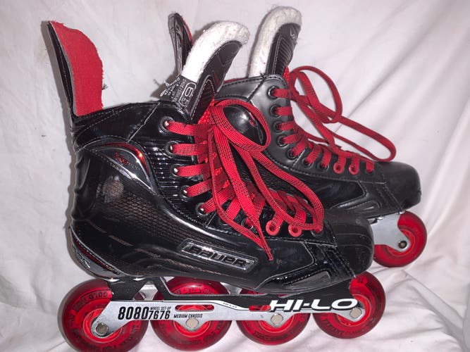 Used Bauer Size 6.5R Vapor XR600 Inline Skates 2017