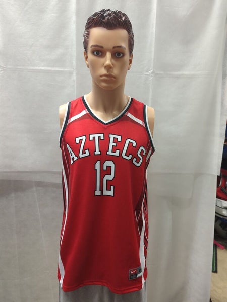 San Diego Aztecs NWT Women's Basketball Jersey #12 Red Nike Medium