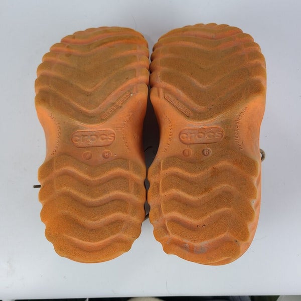 Crocs Axle Islander Boat Shoes Leather Rare Size: M4 / W6 | SidelineSwap