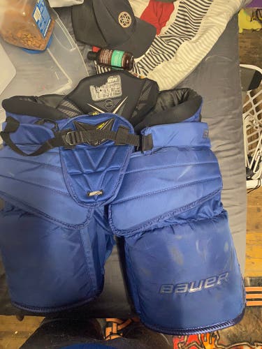 Used Large Bauer 1S Hockey Goalie Pants