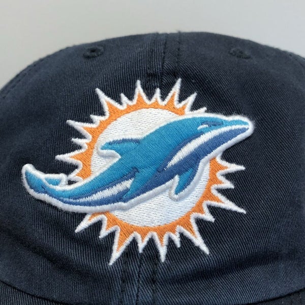 Miami Dolphins Hat Baseball Cap Fitted NFL Football XL 47 Blue Retro Men  Adult