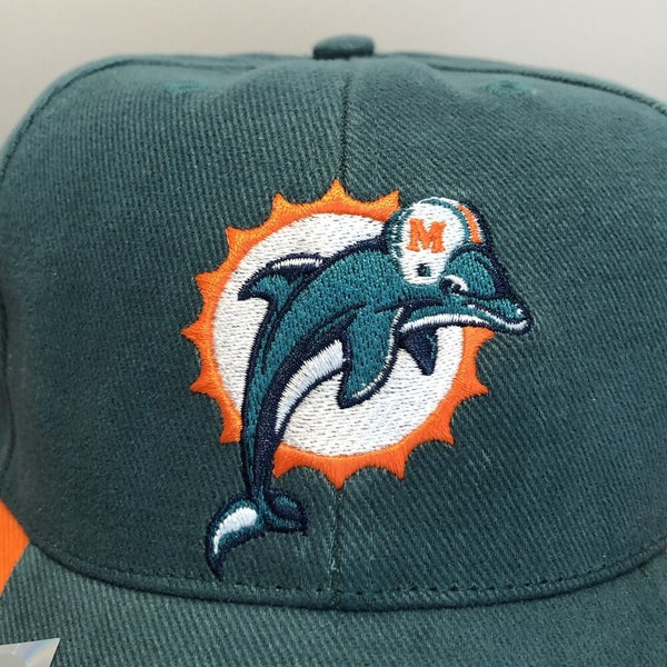 Vintage Miami Dolphins Snapback Hat Cap Eastport OSFA NFL 