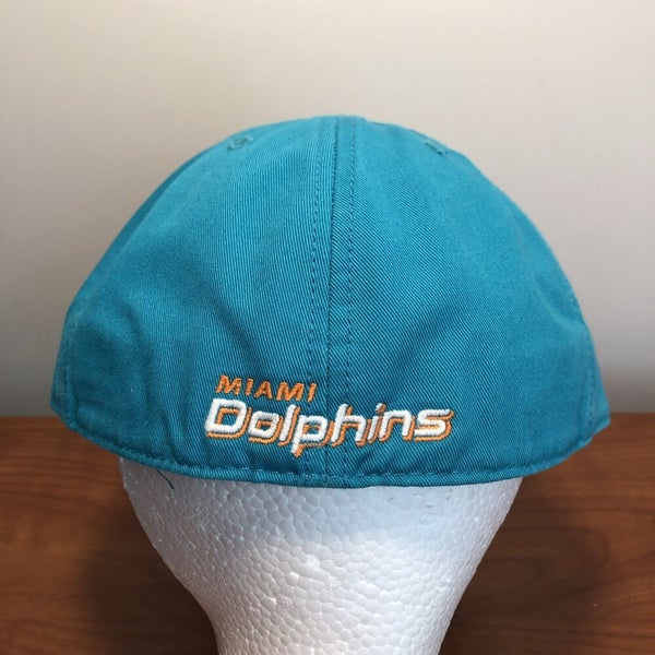 Miami Dolphins Hat Baseball Cap Fitted NFL Football XL 47 Blue Retro Men  Adult