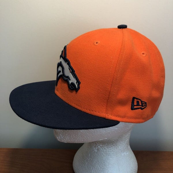 Denver Broncos Hat Baseball Cap Fitted NFL Football New Era 7 1/8