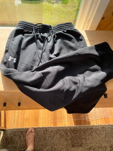 Black Adult Medium Under Armour Pants