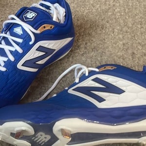 Brand New Blue Adult Men's Size Men's 10.5 (W 11.5) Metal New Balance Low Cut 3000v4
