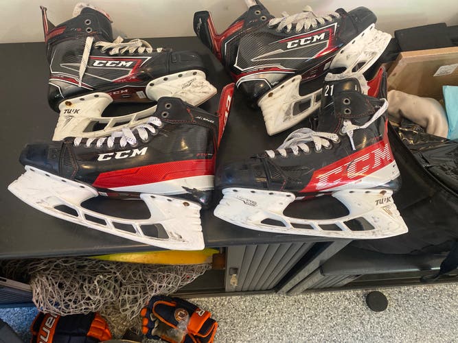 Senior CCM Size 9.5 JetSpeed FT4 Hockey Skates