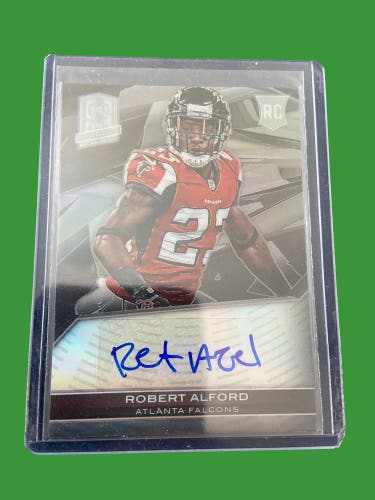 NFL Robert Alford Atlanta Falcons 2013 Panini Spectra RC Auto #88/299 Football Card