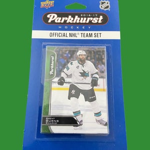 NHL San Jose Sharks 2016-17 Upper Deck Parkhurst Team Set Hockey Card Pack