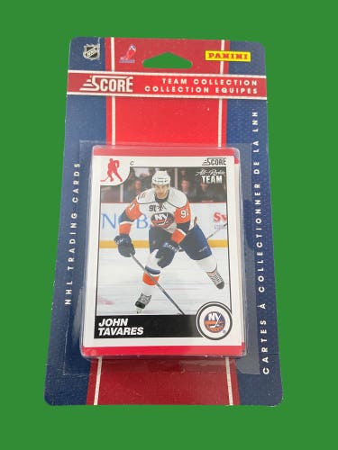 NHL New York Islanders 2010 Panini Score Team Set Hockey Card Pack
