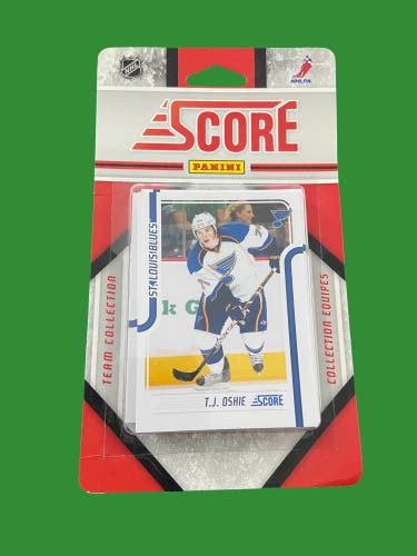 NHL St Louis Blues 2011 Panini Score Team Set Hockey Card Pack