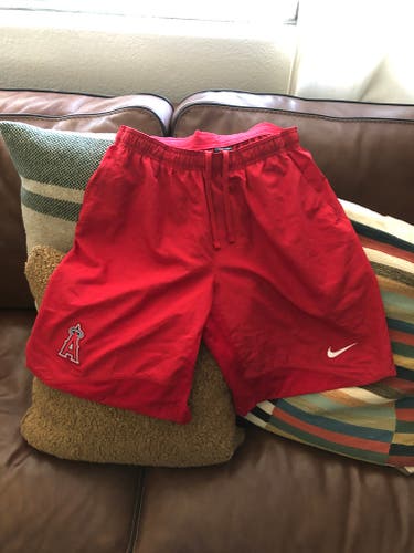 Angels 2017 NIKE Authentic Collection On-Field Shorts (Large)