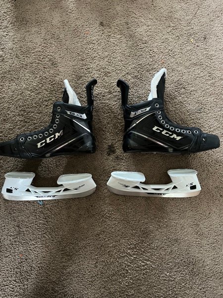 Senior Used CCM RibCor 100k Pro Hockey Skates Regular Width Pro Stock Size 7.5