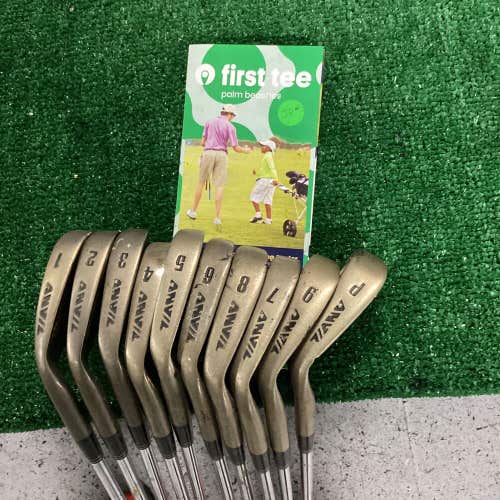 Gary Player Classic Anvil Iron Set (1-PW) Steel Shafts