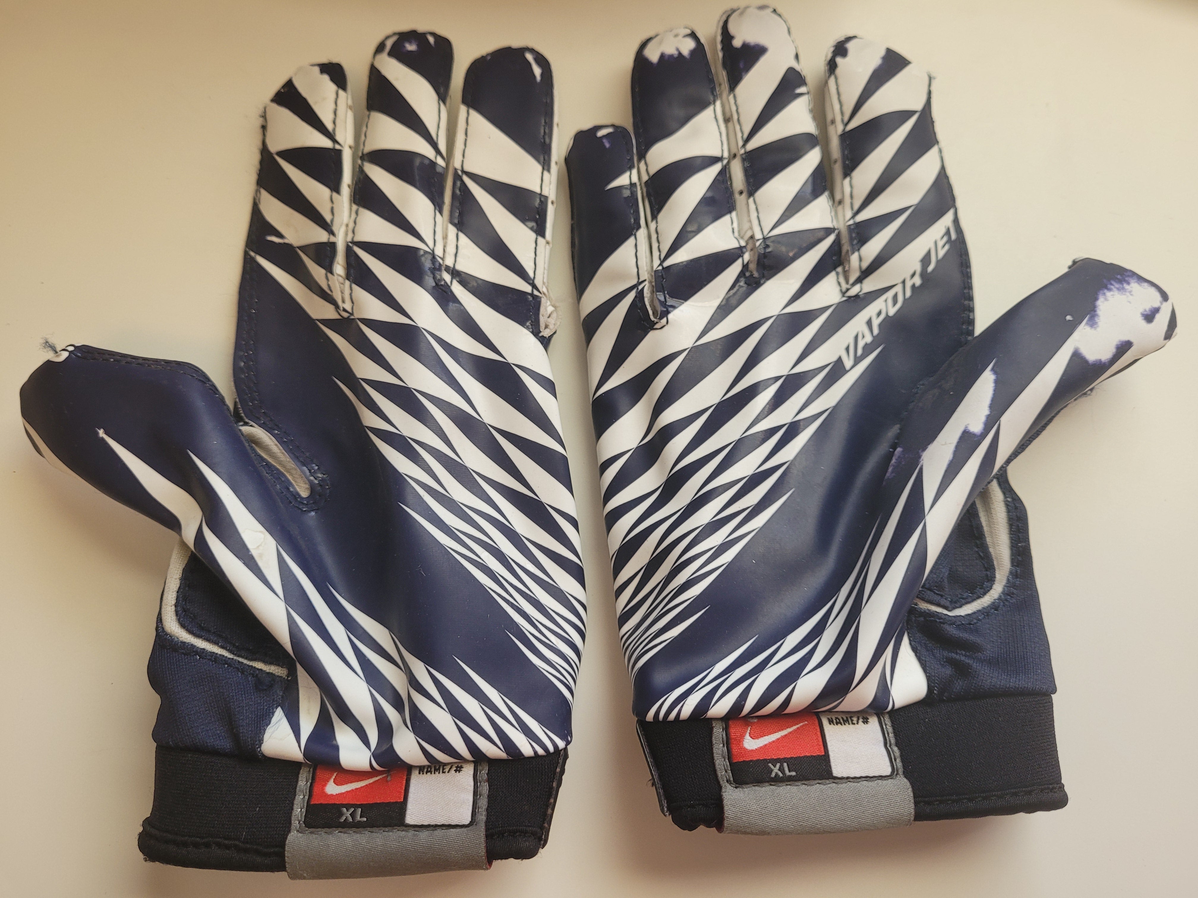 Nike Detroit Lions Blue Vapor Jet 2.0 Gloves