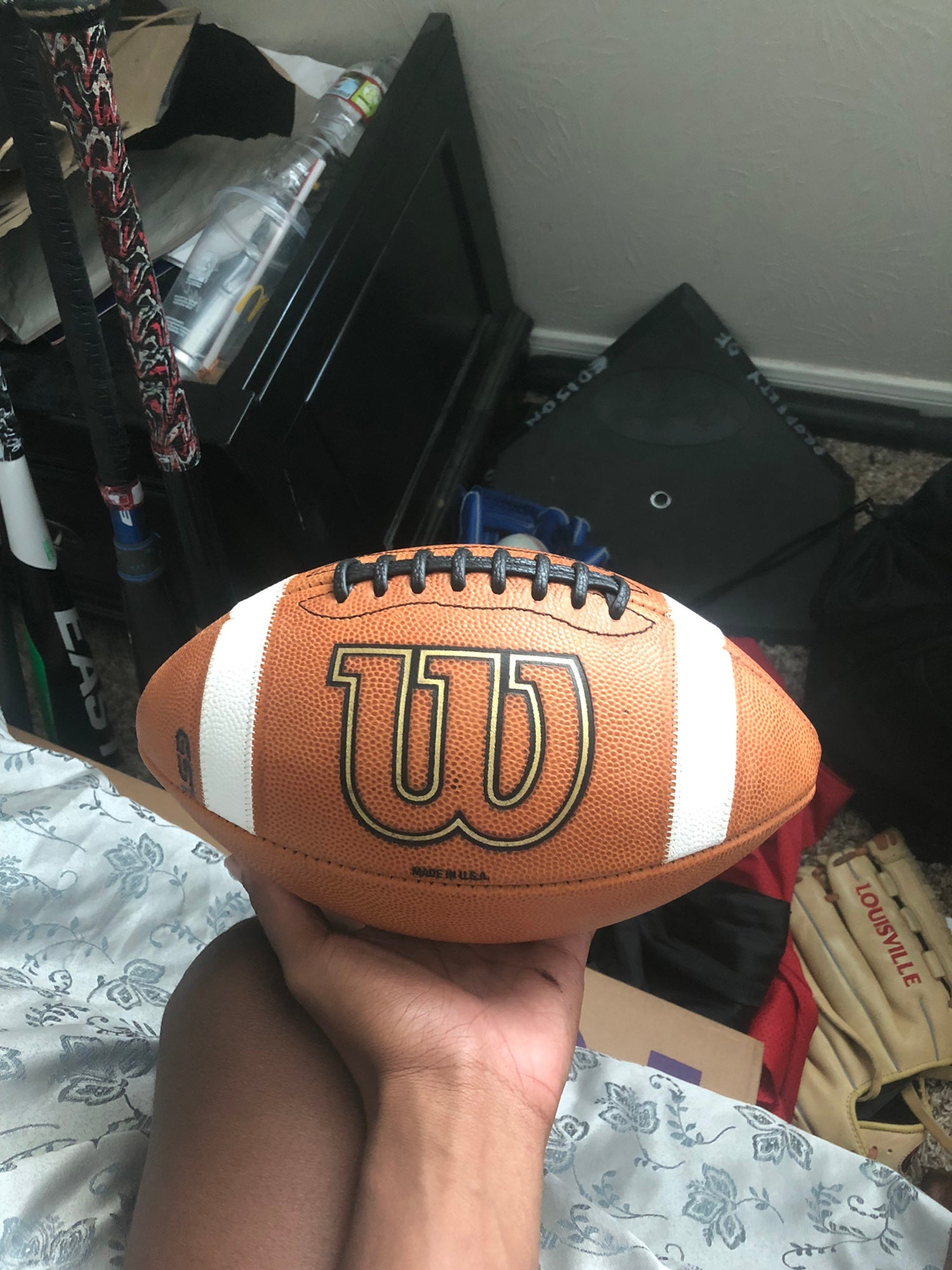 Fully Game Prepped/Mudded Wilson *GST Prime* Football