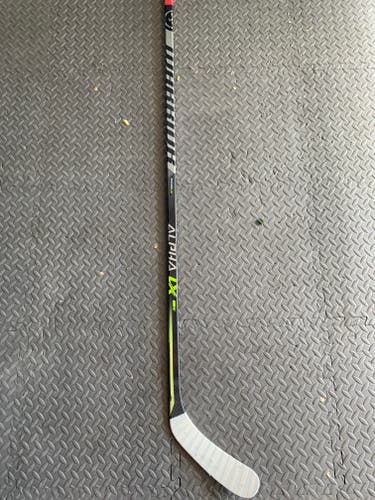 Senior Used Left Hand Warrior Alpha LX Pro Hockey Stick W03 Pro Stock