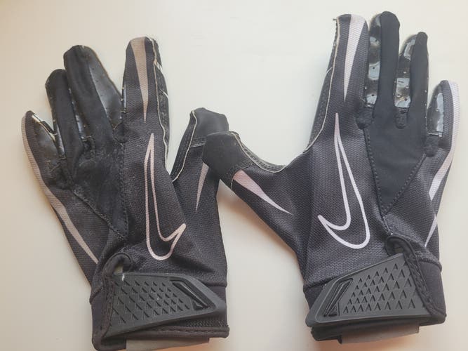 Nike Vapor Jet Football Receiver Gloves Black Used Youth Small S