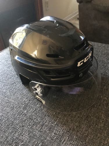 Used Medium CCM Tacks 710 Helmet with visor