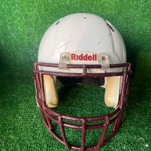 Adult Medium - Riddell Speed Football Helmet - White