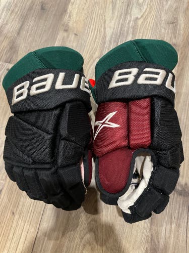 Bauer Pro stock 14” Vapor 2x pro sr ice hockey gloves Arizona Coyotes Kachina