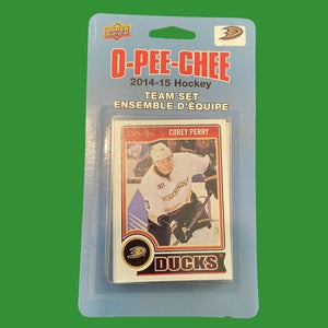 NHL Anaheim Ducks 2014-15 Upper Deck O-Pee-Chee Team Set Hockey Card Pack