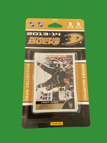 NHL Anaheim Ducks 2013-14 Panini Score Team Set Hockey Card Factory Pack