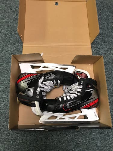 BAUER VAPOR X2.9 SENIOR REGULAR GOALIE SKATES **US SHIPPING ONLY**