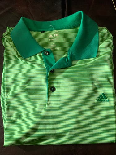 Adidas mens xl golf shirt