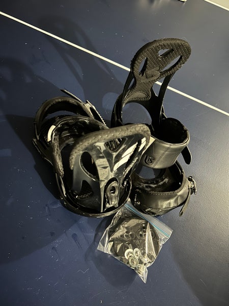 Used Large Burton Freestyle Snowboard Bindings