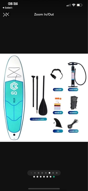Inflatable Paddleboard Brand new In Box, 9,6” (SUP) One Fin