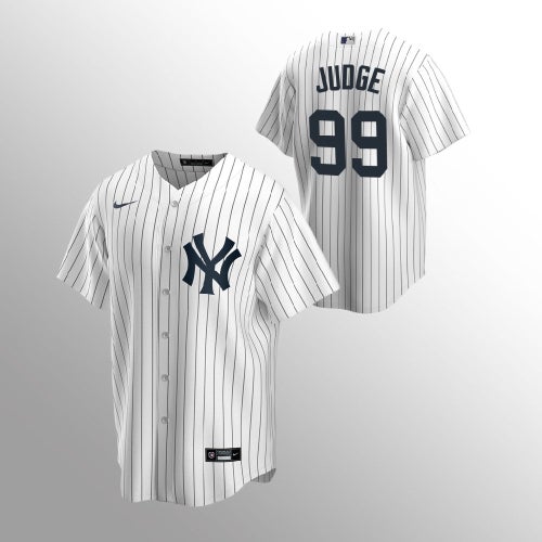 White New XXL Men's Jersey NY Yankees Aaron Judge Jersey