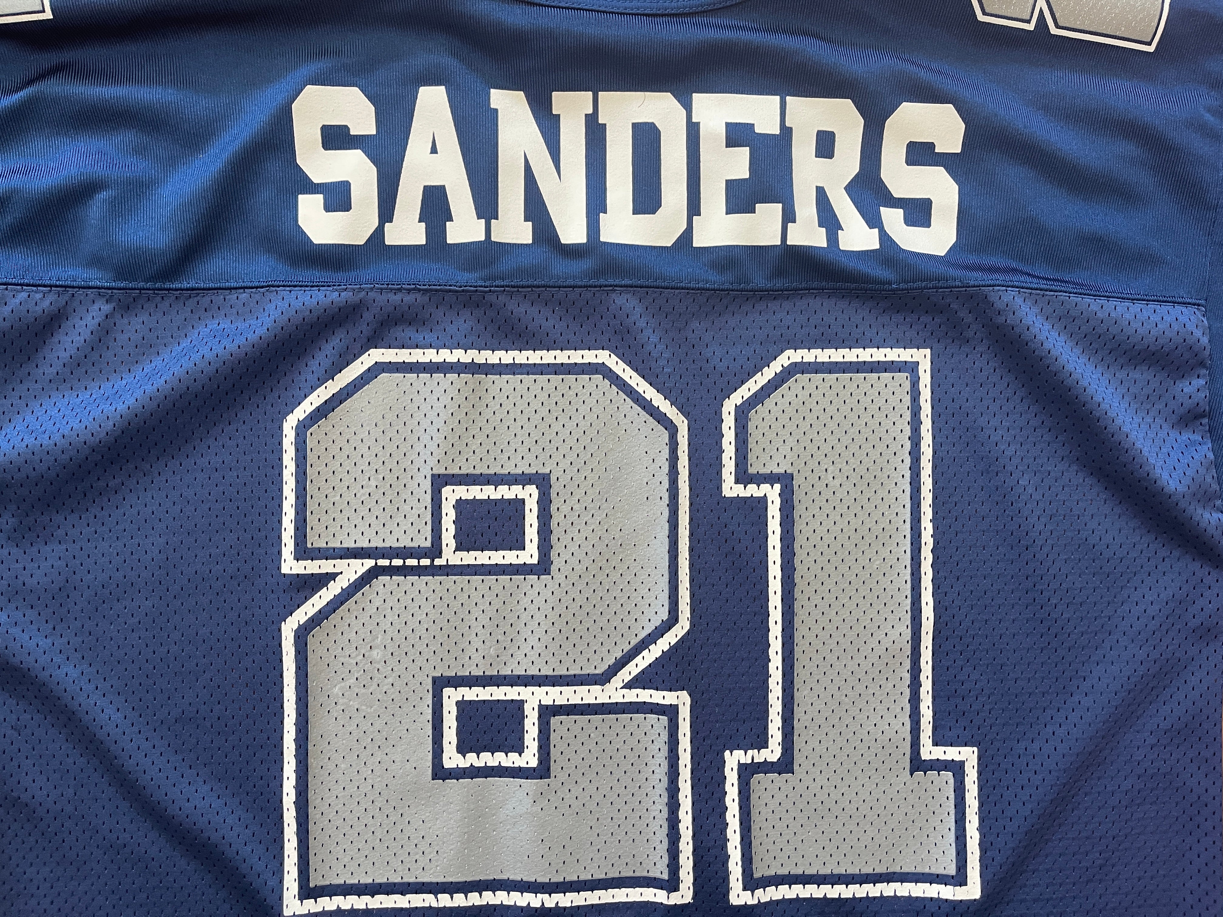 Glorydays Fine Goods Vintage Dallas Cowboys Jersey NFL Deion Sanders 21