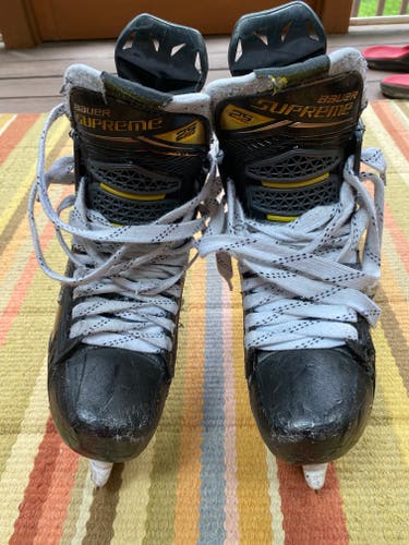 Senior Used Bauer 2s Pro Hockey Skates Regular Width Size 7.5