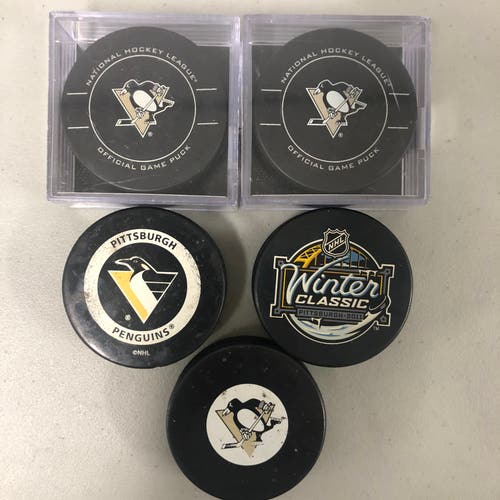 Pittsburgh Penguins NHL Pucks