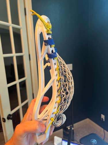 Two (2) Used Attack & Midfield Maverik Strung Optik 2.0 Heads