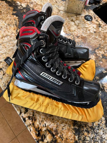 Used Bauer Regular Width  Size 7 Senior Vapor x900 Hockey Goalie Skates