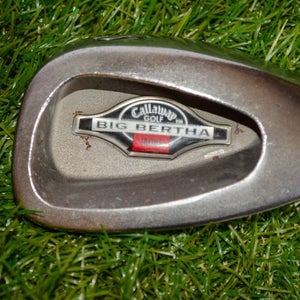 Callaway 	Big Bertha Irons	SandWedge	Right Handed	35.5"	Graphite	Firm	New Grip
