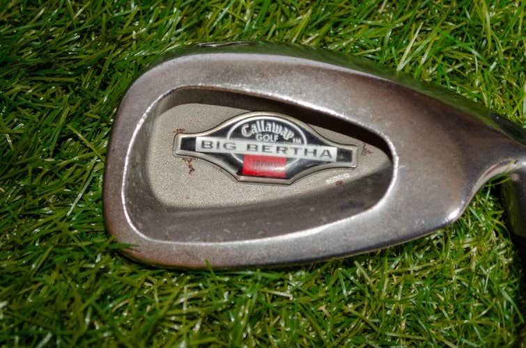 Callaway Big Bertha Irons SandWedge Right Handed 35.5" Graphite Firm New Grip
