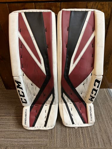 CCM Premier II Pro Goalie Leg Pads 34+2
