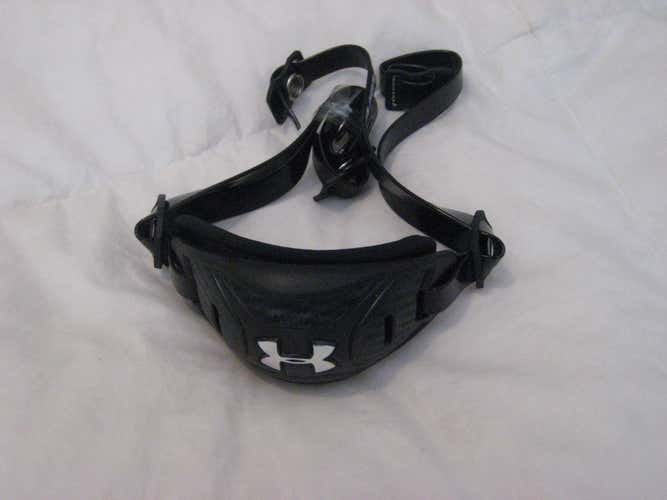 Under Armour NLL Box Lacrosse chinstrap adult NEW black