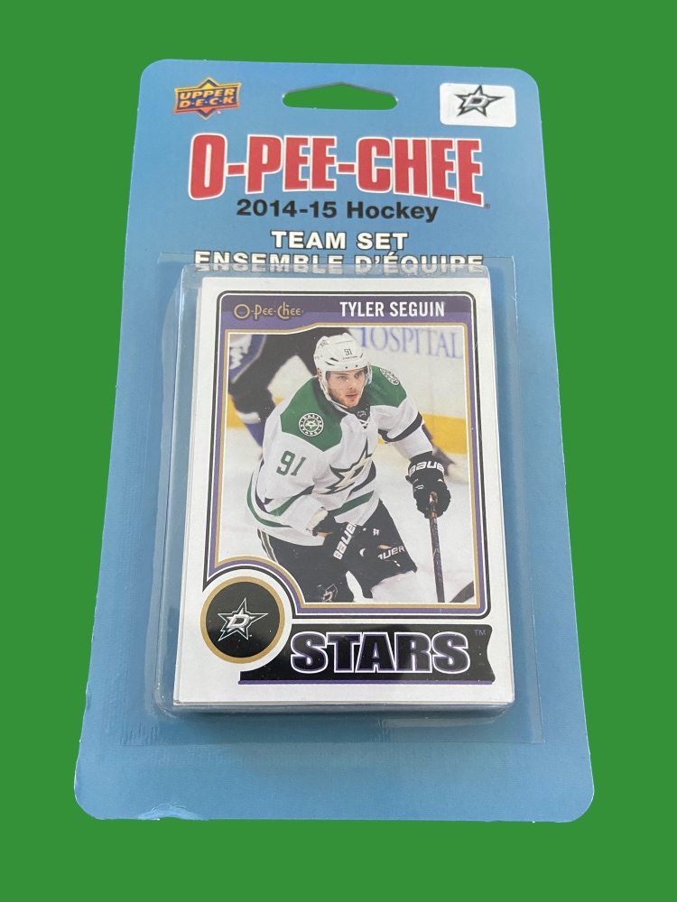 NHL Dallas Stars 2014-15 Upper Deck O-Pee-Chee Team Set Hockey Card Factory Pack