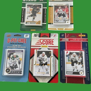 NHL Dallas Stars Team Set Hockey Card Packs * Bundle of 5 Team Sets