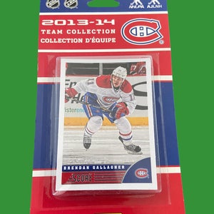 NHL Montreal Canadiens 2013-14 Panini Score Team Set Hockey Card Factory Pack
