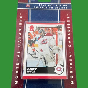 NHL Montreal Canadiens 2010 Panini Score Team Set Hockey Card Factory Pack
